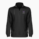 Warrenton Warriors BSN SPORTS Women's Cotton Rich Fleece 1/4 Zip Front Thumbnail