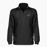 Benedictine University Mesa Redhawks <span class="pdp-name-mascot">Benedictine University Redhawks</span> BSN SPORTS Women's Cotton Rich Fleece 1/4 Zip Front Thumbnail