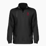 SOUTH LAUREL HIGH SCHOOL CARDINALS <span class="pdp-name-mascot">SOUTH LAUREL CARDINALS</span> BSN SPORTS Women's Cotton Rich Fleece 1/4 Zip Front Thumbnail