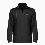 Jupiter Christian Eagles <span class="pdp-name-mascot">Jupiter Eagles</span> BSN SPORTS Women's Cotton Rich Fleece 1/4 Zip Front Thumbnail