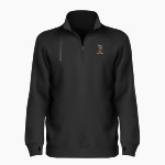 St. FRANCIS HIGH SCHOOL GOLDEN KNIGHTS <span class="pdp-name-mascot">SAINT FRANCIS GOLDEN KNIGHTS</span> BSN SPORTS Women's Cotton Rich Fleece 1/4 Zip Front Thumbnail