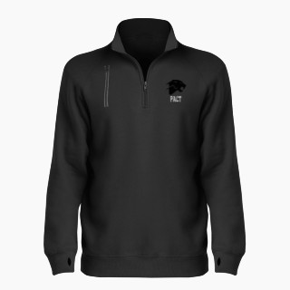 BSN SPORTS Women's Cotton Rich Fleece 1/4 Zip