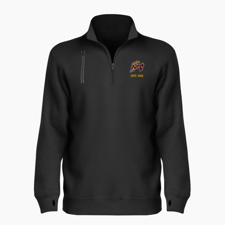 WICHITA WEST HIGH SCHOOL PIONEERS <span class="pdp-name-mascot">WICHITA WEST PIONEERS</span> BSN SPORTS Women's Cotton Rich Fleece 1/4 Zip