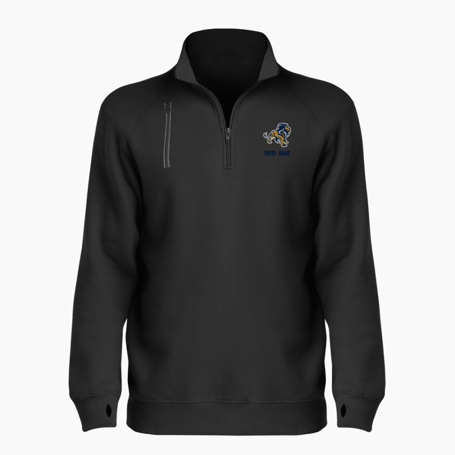 Founders Classical Lions <span class="pdp-name-mascot">Founders Classical Lions</span> BSN SPORTS Women's Cotton Rich Fleece 1/4 Zip