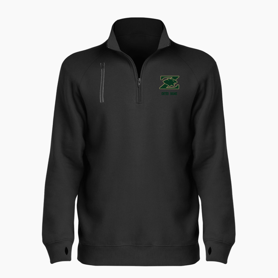 FORT ZUMWALT NORTH HIGH SCHOOL PANTHERS <span class="pdp-name-mascot">FORT ZUMWALT NORTH PANTHERS</span> BSN SPORTS Women's Cotton Rich Fleece 1/4 Zip