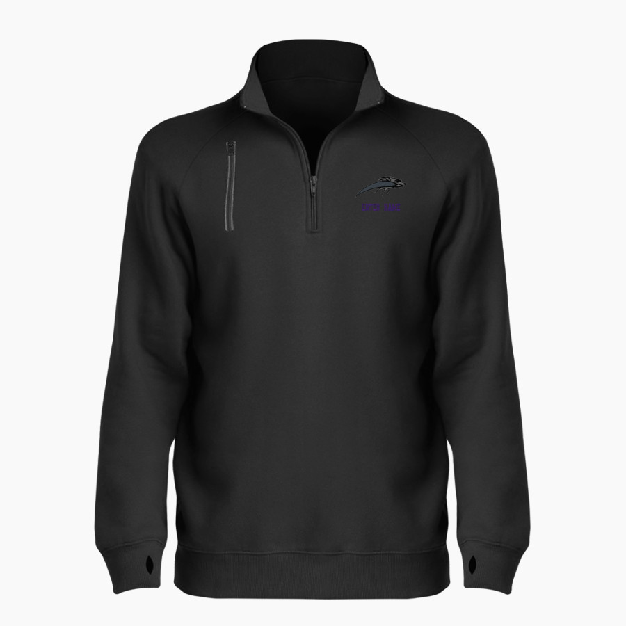 DENAIR HIGH SCHOOL COYOTES <span class="pdp-name-mascot">DENAIR COYOTES</span> BSN SPORTS Women's Cotton Rich Fleece 1/4 Zip