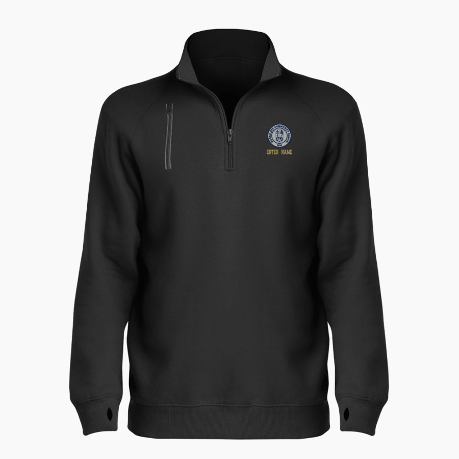 Morris Jeff Pelicans BSN SPORTS Women's Cotton Rich Fleece 1/4 Zip