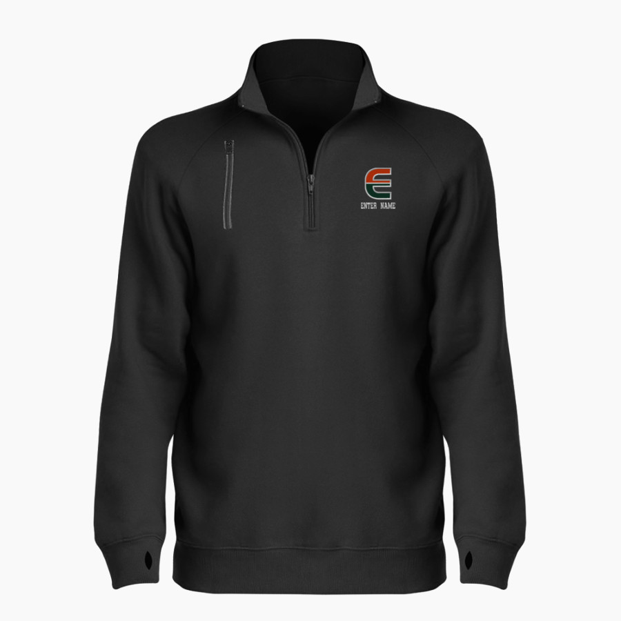 Plainfield East Bengals <span class="pdp-name-mascot">Plainfield East</span> BSN SPORTS Women's Cotton Rich Fleece 1/4 Zip