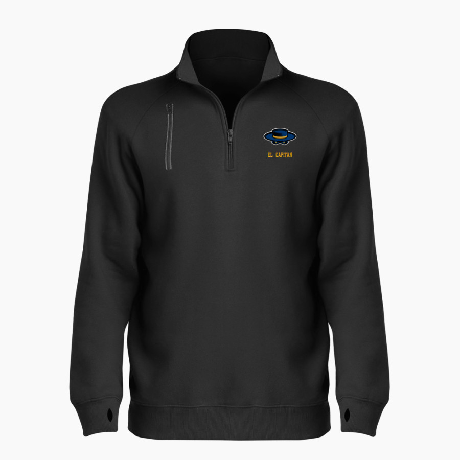 EL CAPITAN HIGH SCHOOL GAUCHOS <span class="pdp-name-mascot">EL CAPITAN GAUCHOS</span> BSN SPORTS Women's Cotton Rich Fleece 1/4 Zip