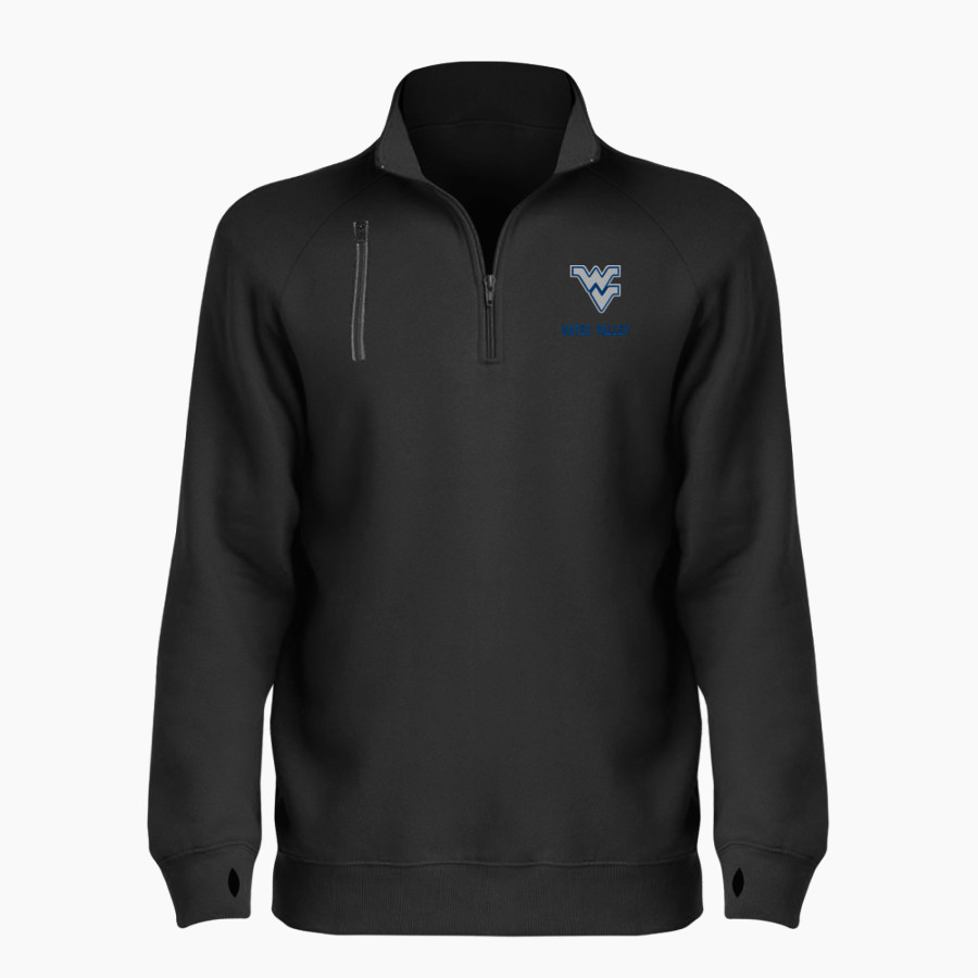 WATER VALLEY HIGH SCHOOL BLUE DEVILS BSN SPORTS Women's Cotton Rich Fleece 1/4 Zip