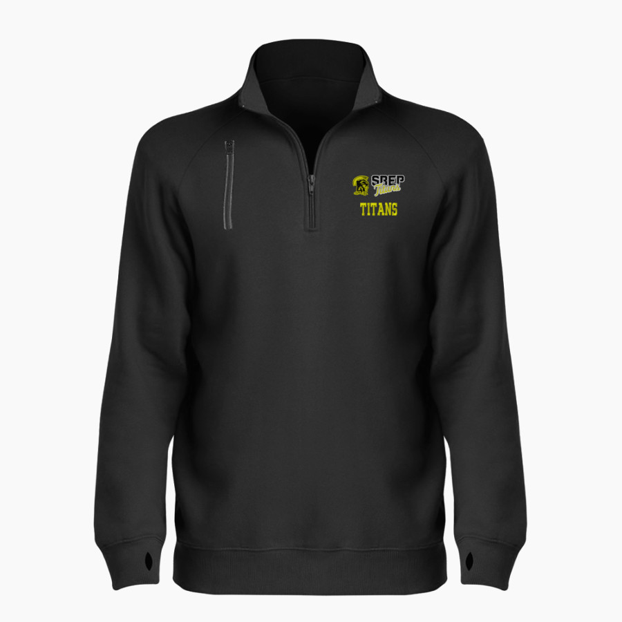 SBEP Titans BSN SPORTS Women's Cotton Rich Fleece 1/4 Zip