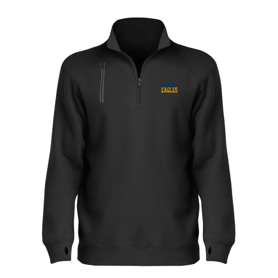 Aniguiin Eagles <span class="pdp-name-mascot">Aniguiin School Eagles</span> BSN SPORTS Women's Cotton Rich Fleece 1/4 Zip