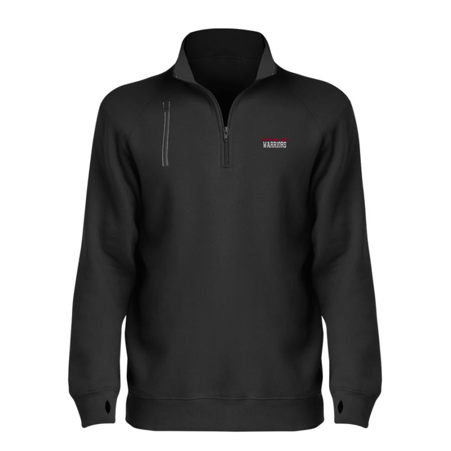 Two Rivers High School WARRIORS <span class="pdp-name-mascot">HENRY SIBLEY WARRIORS</span> BSN SPORTS Women's Cotton Rich Fleece 1/4 Zip