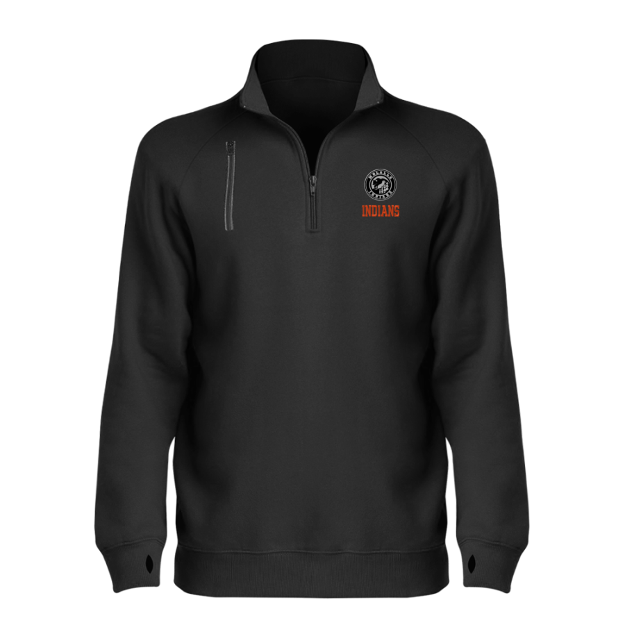 MOLALLA HIGH SCHOOL INDIANS <span class="pdp-name-mascot">MOLALLA INDIANS</span> BSN SPORTS Women's Cotton Rich Fleece 1/4 Zip