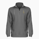 Lebanon Tigers <span class="pdp-name-mascot">Lebanon Tigers</span> BSN SPORTS Women's Cotton Rich Fleece 1/4 Zip Front Thumbnail