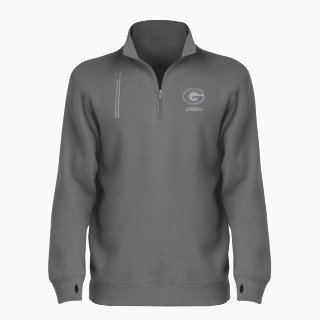 BSN SPORTS Women's Cotton Rich Fleece 1/4 Zip