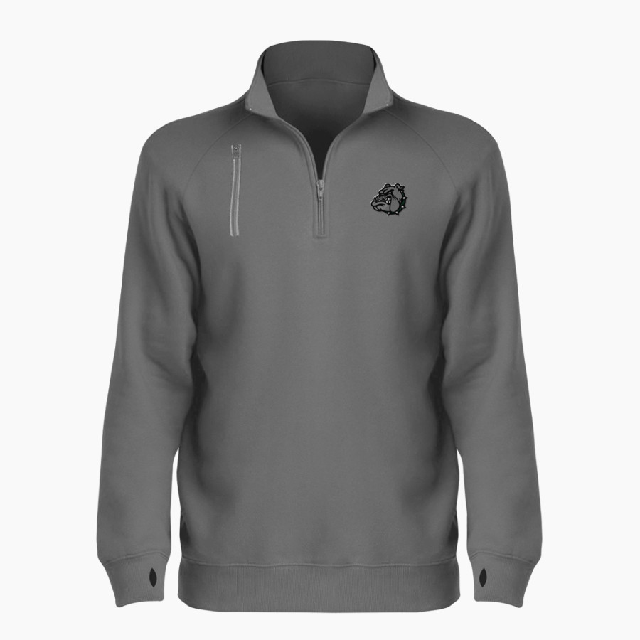 MELBOURNE HIGH SCHOOL BULLDOGS <span class="pdp-name-mascot">MELBOURNE BULLDOGS</span> BSN SPORTS Women's Cotton Rich Fleece 1/4 Zip