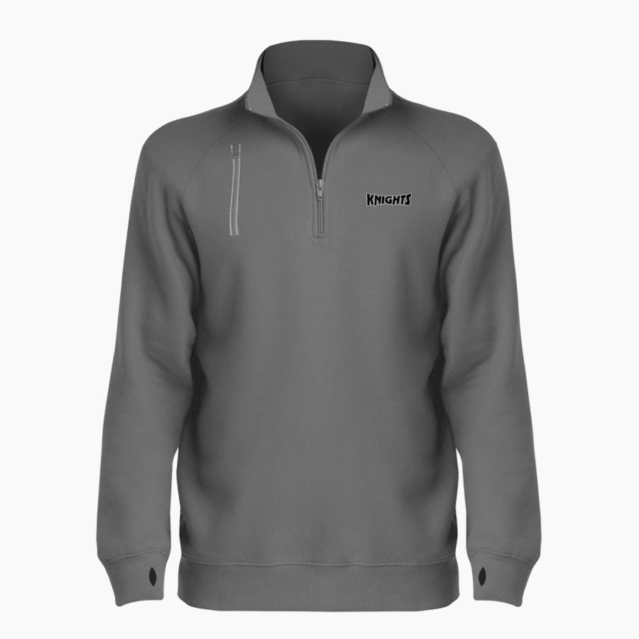 Community College of Rhode Island Knights <span class="pdp-name-mascot">COMMUNITY COLLEGE OF RHODE ISLAND Knights</span> BSN SPORTS Women's Cotton Rich Fleece 1/4 Zip