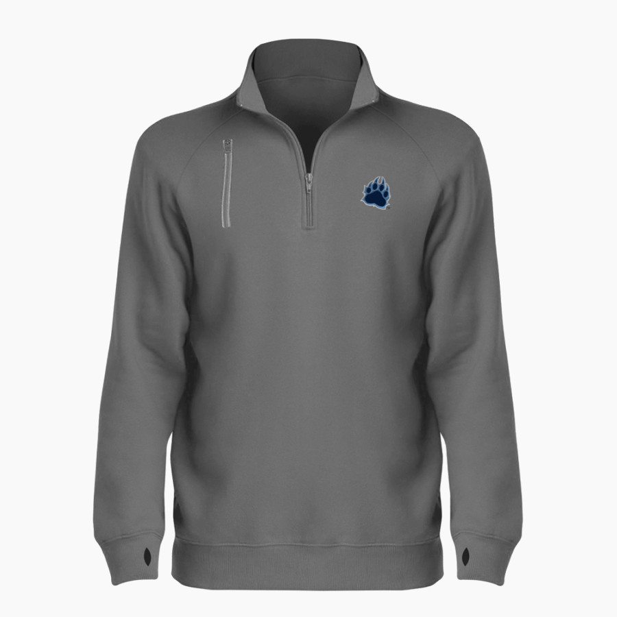 Baruch Bearcats <span class="pdp-name-mascot">Baruch Bearcats</span> BSN SPORTS Women's Cotton Rich Fleece 1/4 Zip
