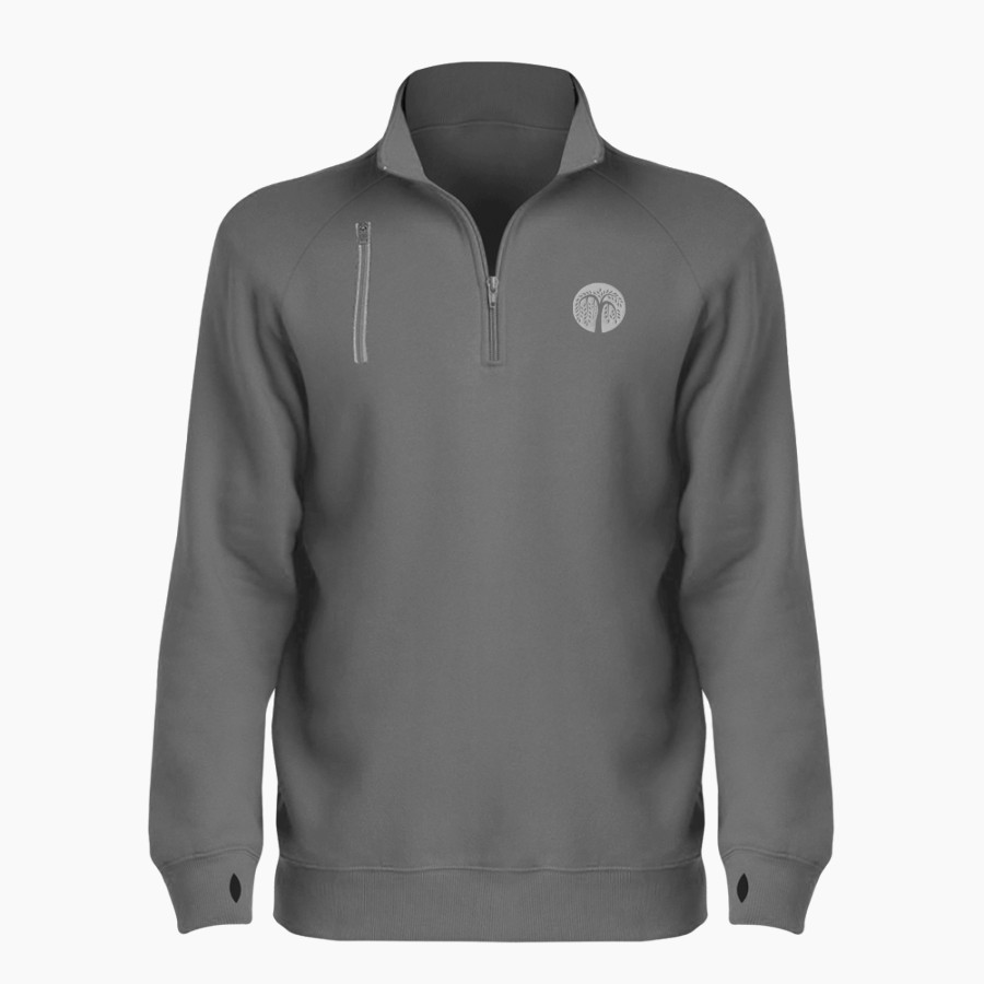 WILLOWS ACADEMY Eagles <span class="pdp-name-mascot">Willows Eagles</span> BSN SPORTS Women's Cotton Rich Fleece 1/4 Zip