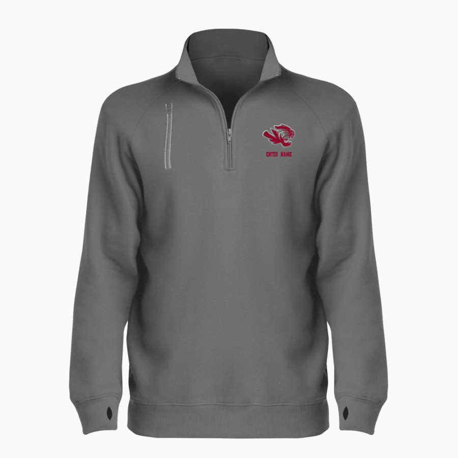 FISHERS HIGH SCHOOL TIGERS <span class="pdp-name-mascot">FISHERS TIGERS</span> BSN SPORTS Women's Cotton Rich Fleece 1/4 Zip