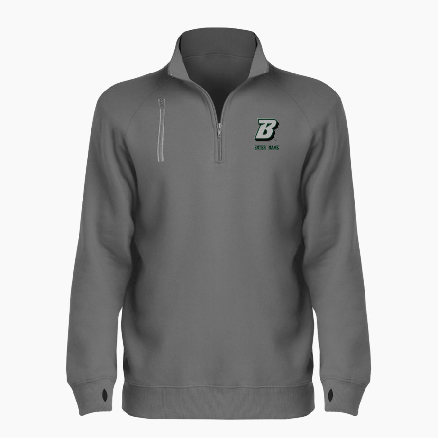 Binghamton University <span class="pdp-name-mascot">Binghamton Bearcats</span> BSN SPORTS Women's Cotton Rich Fleece 1/4 Zip
