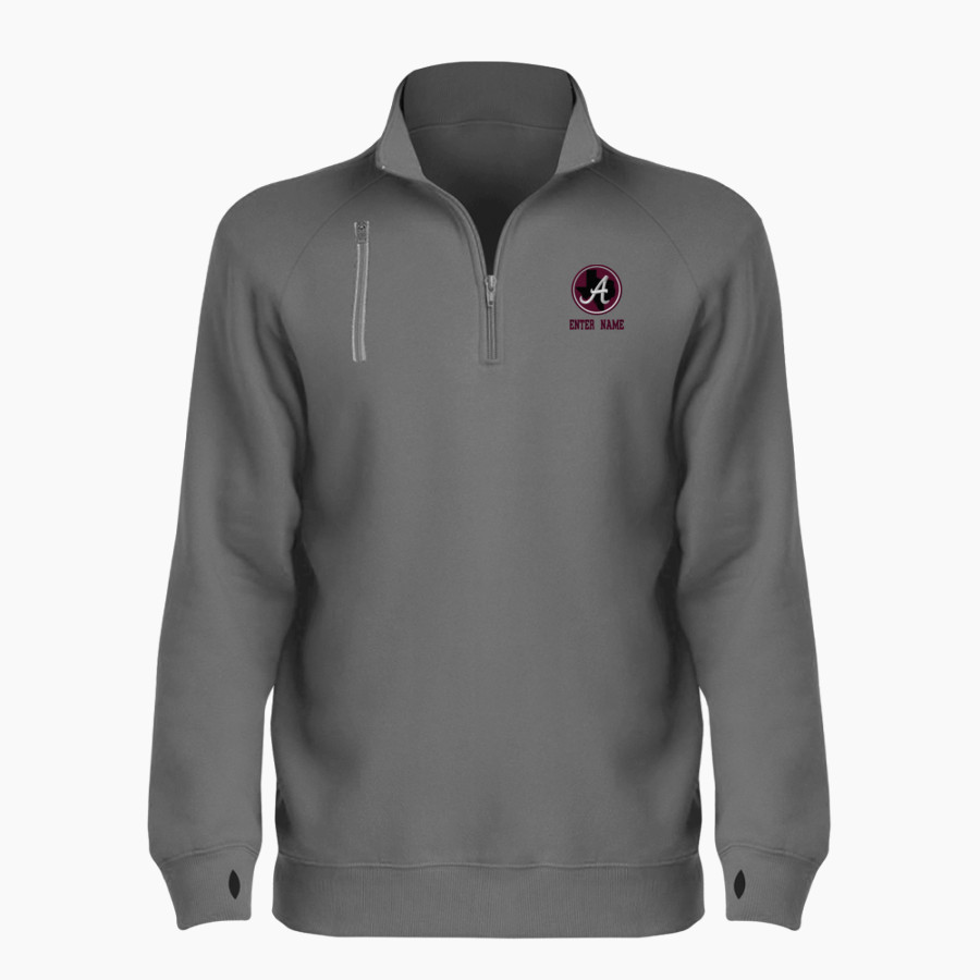 ARP HIGH SCHOOL TIGERS BSN SPORTS Women's Cotton Rich Fleece 1/4 Zip