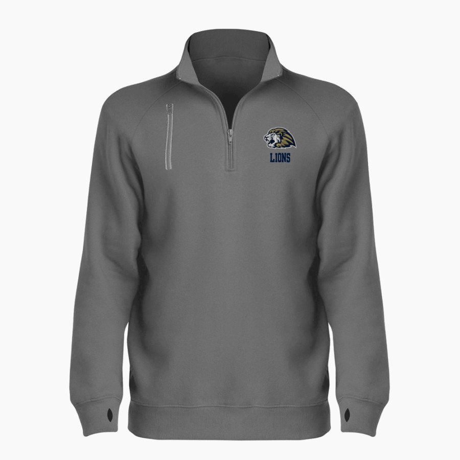 Calvary Lions <span class="pdp-name-mascot">Calvary Lions</span> BSN SPORTS Women's Cotton Rich Fleece 1/4 Zip