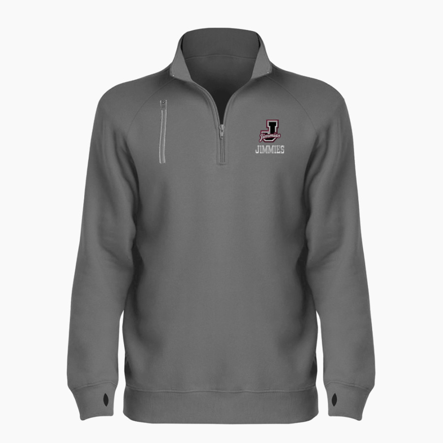 Jimtown Jimmies BSN SPORTS Women's Cotton Rich Fleece 1/4 Zip