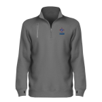 Jefferson Dragons <span class="pdp-name-mascot">Jefferson Dragons</span> BSN SPORTS Women's Cotton Rich Fleece 1/4 Zip Front Thumbnail
