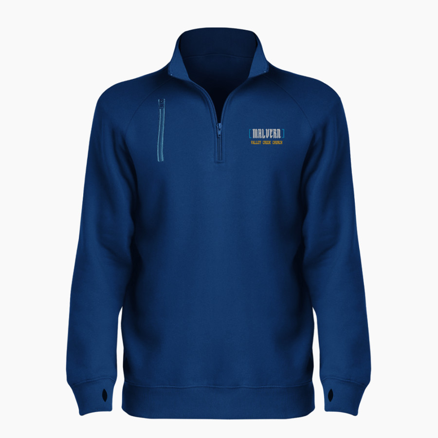Valley Creek Church Valley Creek Church <span class="pdp-name-mascot">Valley Creek Church</span> BSN SPORTS Women's Cotton Rich Fleece 1/4 Zip