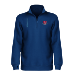 Frontier Academy Wolverines <span class="pdp-name-mascot">Frontier Academy Wolverines</span> BSN SPORTS Women's Cotton Rich Fleece 1/4 Zip Front Thumbnail