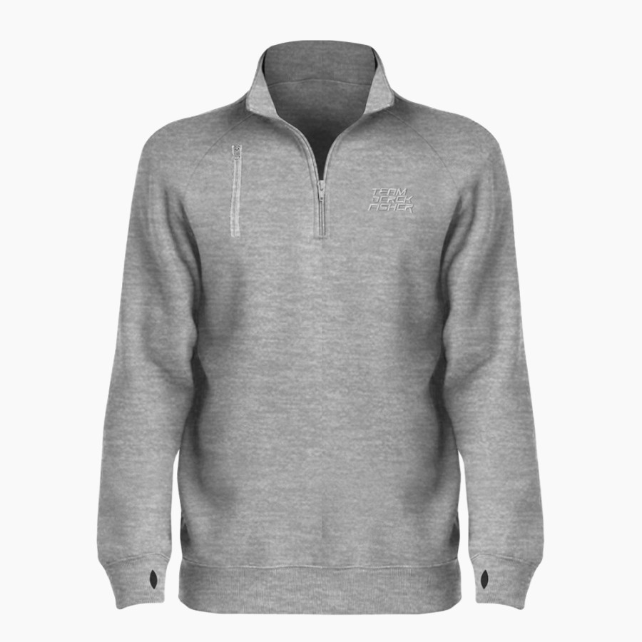 Be Better Foundation Team Derek Fisher BSN SPORTS Women's Cotton Rich Fleece 1/4 Zip