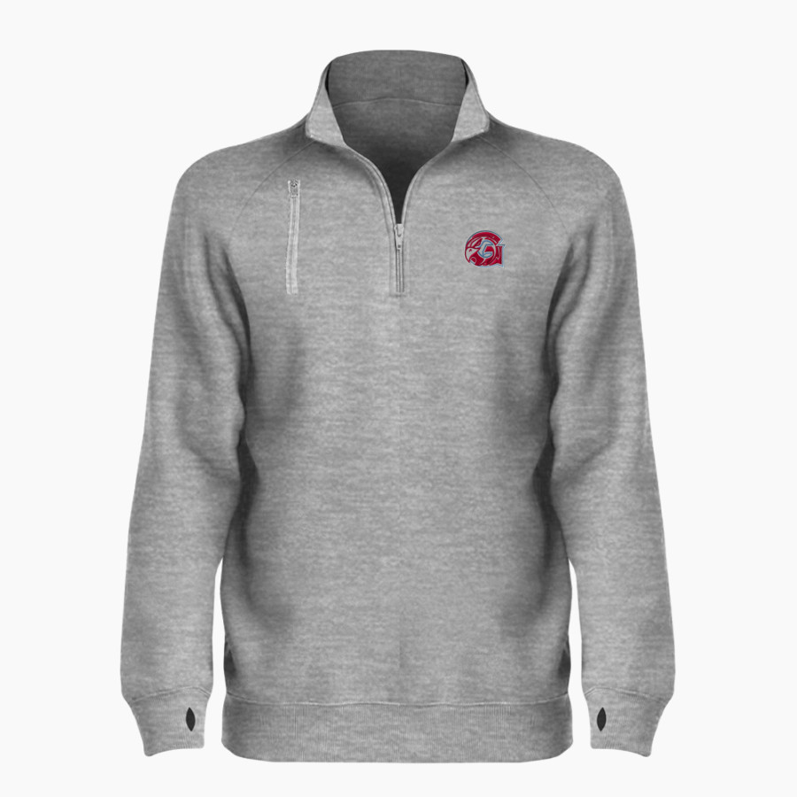 GLENDALE HIGH SCHOOL FALCONS <span class="pdp-name-mascot">GLENDALE FALCONS</span> BSN SPORTS Women's Cotton Rich Fleece 1/4 Zip