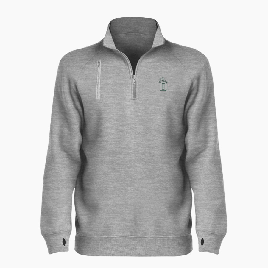 Delphian Dragons <span class="pdp-name-mascot">Delphian Dragons</span> BSN SPORTS Women's Cotton Rich Fleece 1/4 Zip