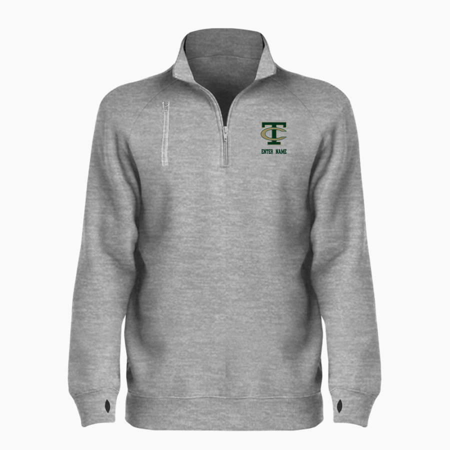 Trinity Catholic Celtics <span class="pdp-name-mascot">Trinity Catholic Celtics</span> BSN SPORTS Women's Cotton Rich Fleece 1/4 Zip