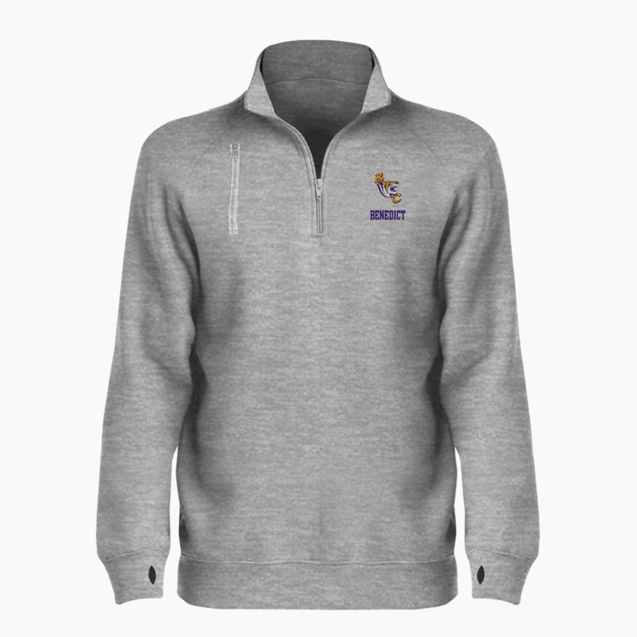 Benedict Tigers <span class="pdp-name-mascot">Benedict Tigers</span> BSN SPORTS Women's Cotton Rich Fleece 1/4 Zip