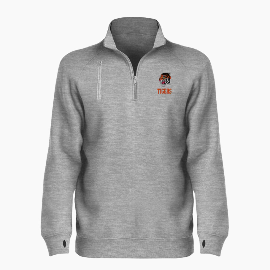 HACKETTSTOWN HIGH SCHOOL TIGERS <span class="pdp-name-mascot">HACKETTSTOWN TIGERS</span> BSN SPORTS Women's Cotton Rich Fleece 1/4 Zip