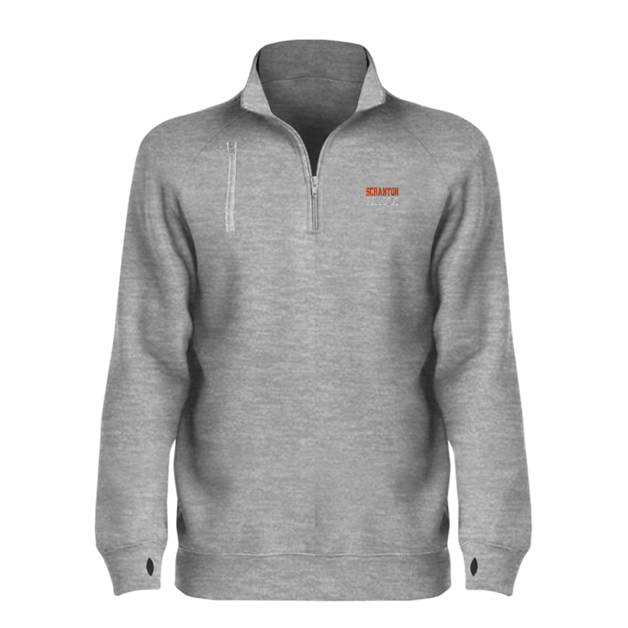 Scranton Bulldogs <span class="pdp-name-mascot">Scranton Middle School Bulldogs</span> BSN SPORTS Women's Cotton Rich Fleece 1/4 Zip