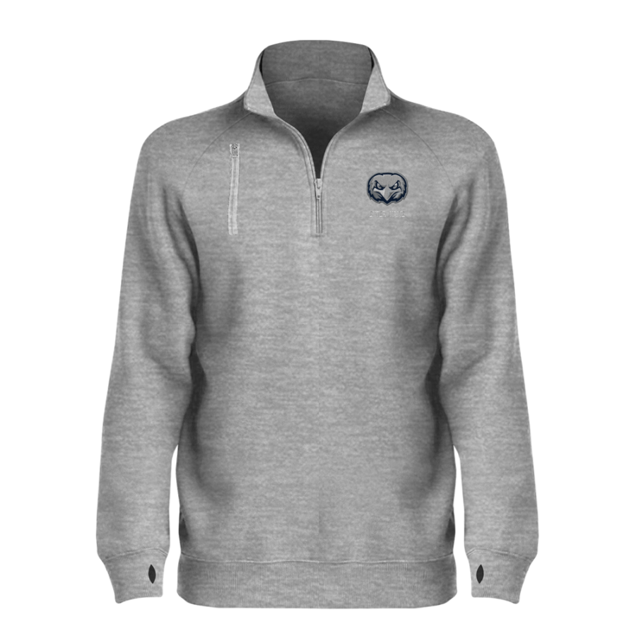 Legacy Eagles <span class="pdp-name-mascot">Legacy Charter Eagles</span> BSN SPORTS Women's Cotton Rich Fleece 1/4 Zip