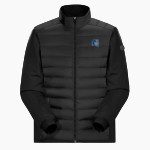 CCSU Blue Devils BSN SPORTS Men's Double Layer Full Zip Jacket Front Thumbnail