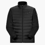 Schuylerville Horses <span class="pdp-name-mascot">Schuylerville Black Horses</span> BSN SPORTS Men's Double Layer Full Zip Jacket Front Thumbnail