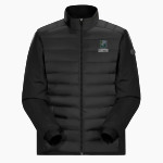 Gunston Herons BSN SPORTS Men's Double Layer Full Zip Jacket Front Thumbnail