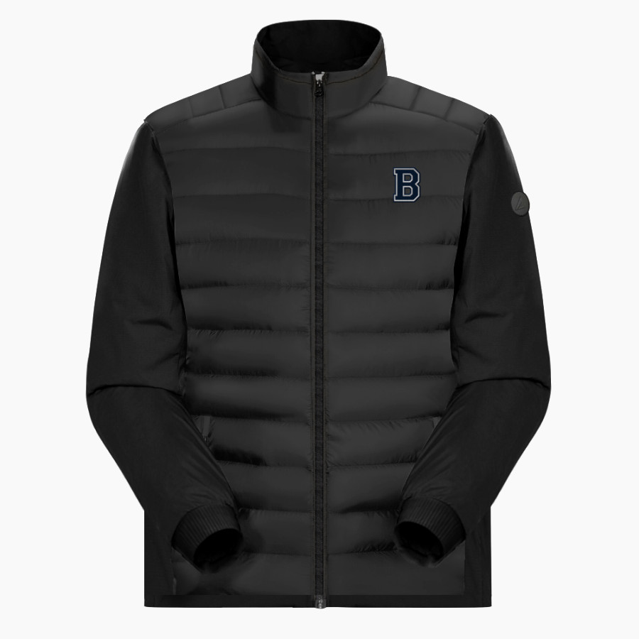 Burrillville Broncos <span class="pdp-name-mascot">Burrillville Broncos</span> BSN SPORTS Men's Double Layer Full Zip Jacket