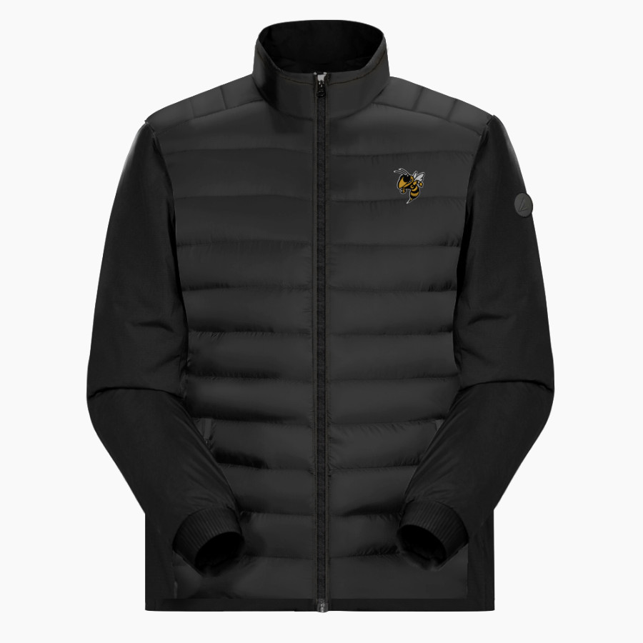 CLINTON HIGH SCHOOL YELLOWJACKETS <span class="pdp-name-mascot">CLINTON YELLOWJACKETS</span> BSN SPORTS Men's Double Layer Full Zip Jacket