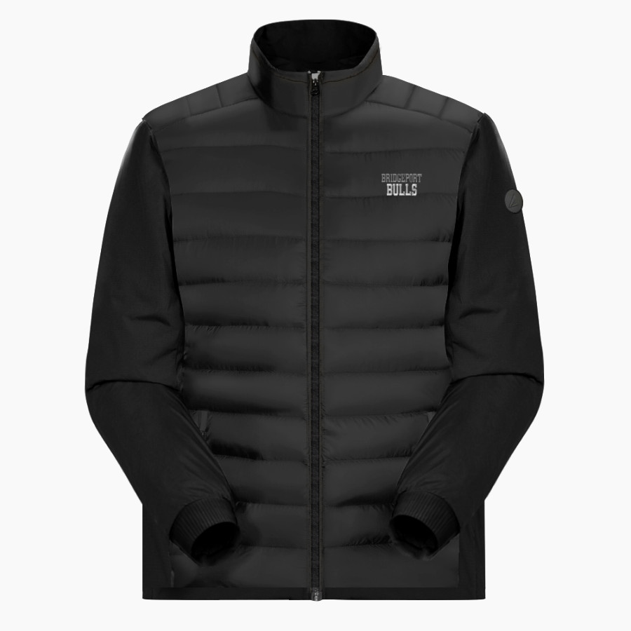 BRIDGEPORT HIGH SCHOOL BULLS <span class="pdp-name-mascot">BRIDGEPORT BULLS</span> BSN SPORTS Men's Double Layer Full Zip Jacket