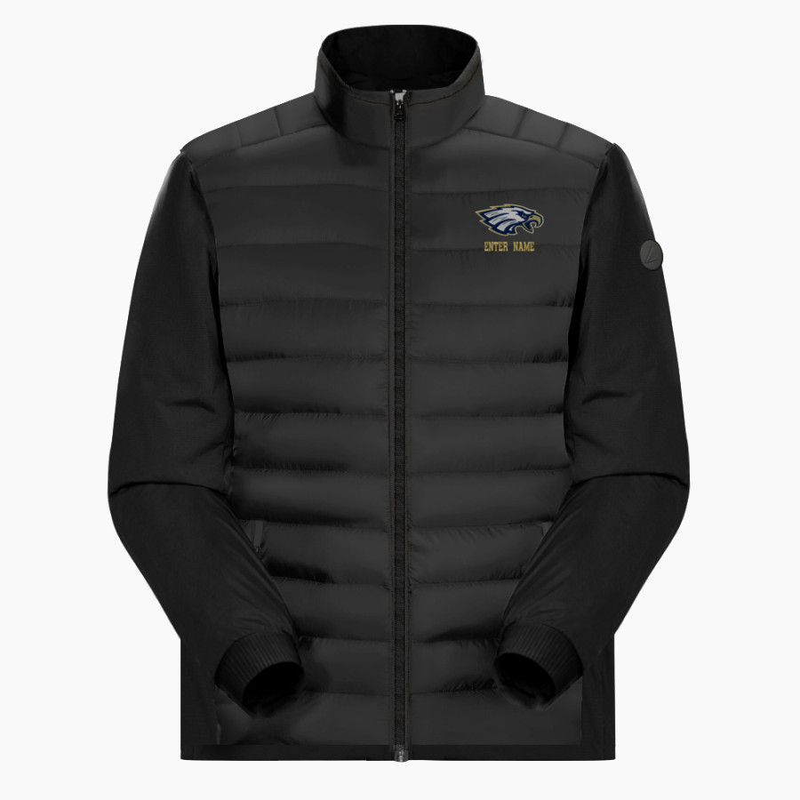 BETHPAGE HIGH SCHOOL GOLDEN EAGLES <span class="pdp-name-mascot">BETHPAGE GOLDEN EAGLES</span> BSN SPORTS Men's Double Layer Full Zip Jacket