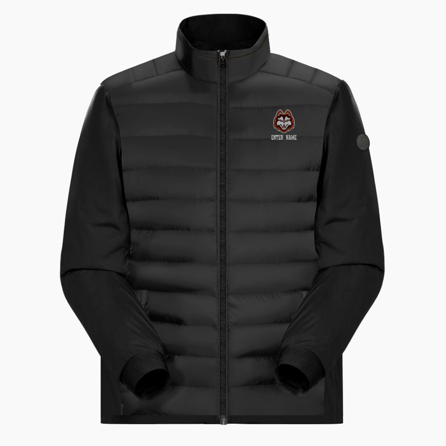 JOHN HERSEY HIGH SCHOOL HUSKIES <span class="pdp-name-mascot">JOHN HERSEY HUSKIES</span> BSN SPORTS Men's Double Layer Full Zip Jacket