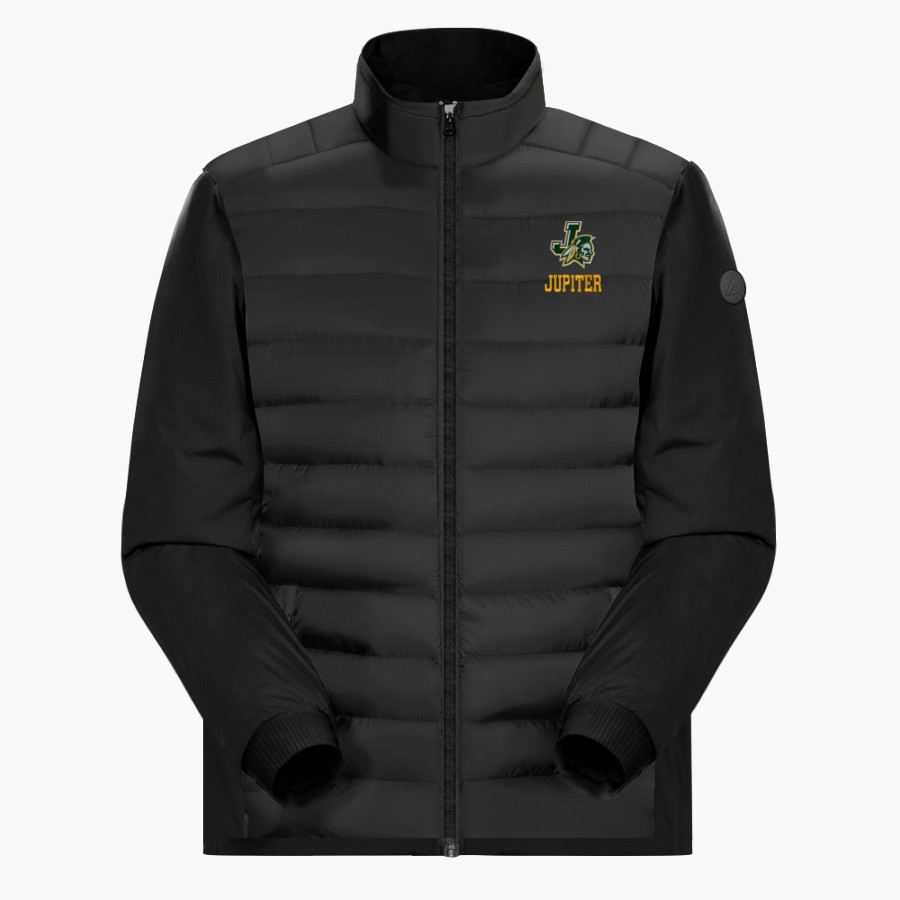 JUPITER HIGH SCHOOL WARRIORS <span class="pdp-name-mascot">JUPITER WARRIORS</span> BSN SPORTS Men's Double Layer Full Zip Jacket