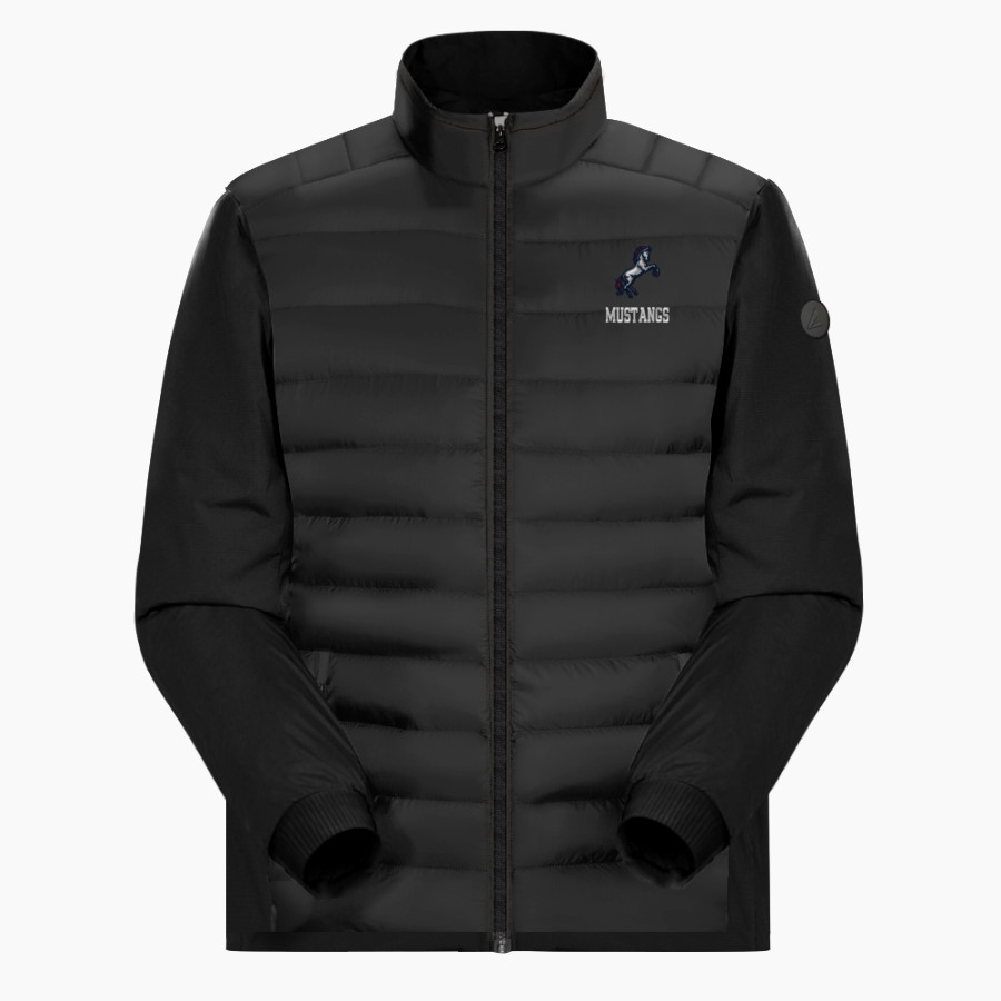 Fulton Science Academy Mustangs <span class="pdp-name-mascot">Fulton Science Academy Mustangs</span> BSN SPORTS Men's Double Layer Full Zip Jacket
